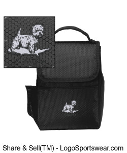 Westie Lunch Bag Design Zoom